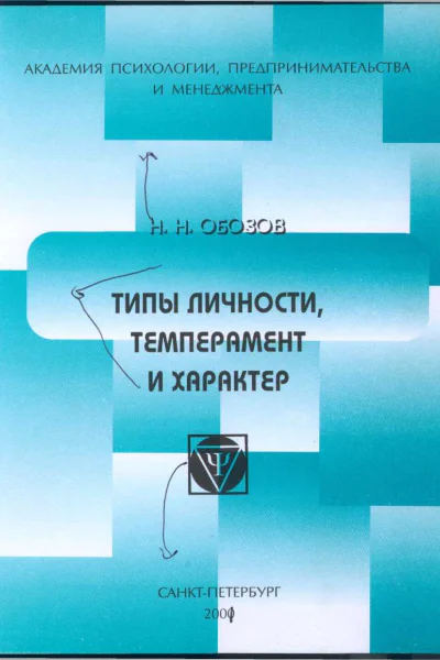 Типы личности темперамент и характер