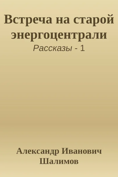 Встреча на старой энергоцентрали